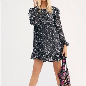 SOLD Free People Long Sleeve Mini Dress NWT